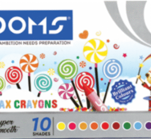 DOMS WAX CRAYONS 10 SHADES